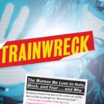 Trainwreck cover, image of woman putting her hand to the camera
