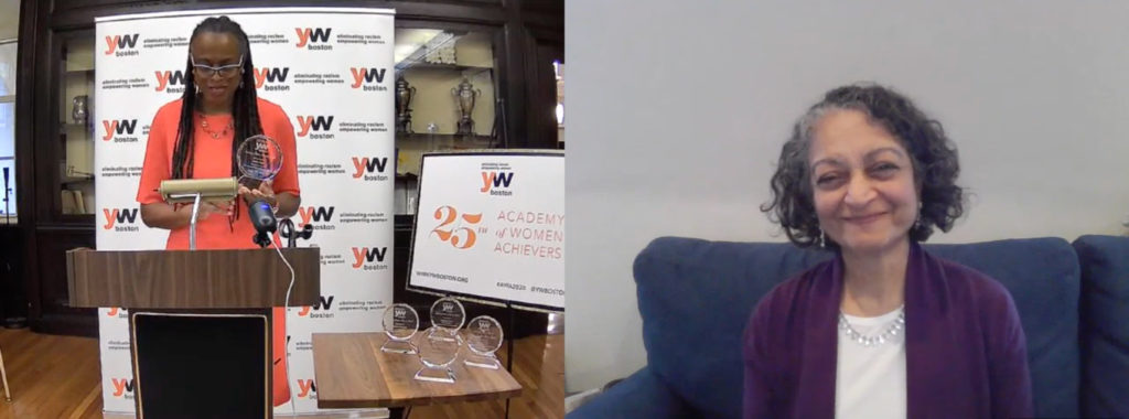 25th academy of women achievers event awardee Geeta Aiyer