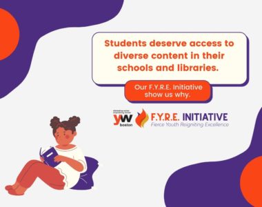 Students deserve access to content including diversity in their schools and libraries. Our F.Y.R.E. Initiative show us why. (420 × 330 px)