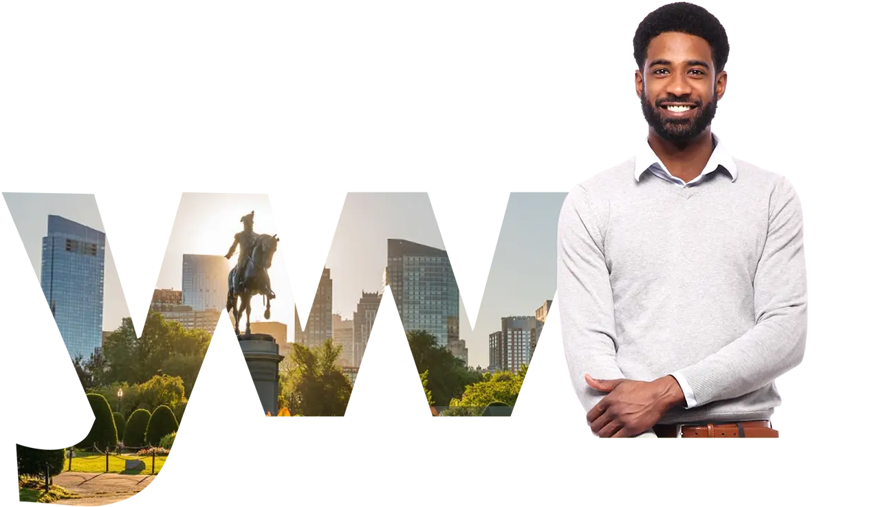 YWBoston Man Smiling
